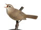 万葉集に詠まれた鳥 【 鶯 うぐいす 】/ 鳥フィギュア　ウグイス 画像1